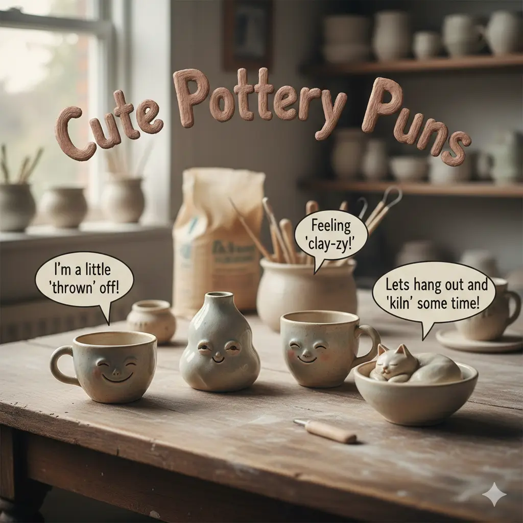Cute Pottery Puns