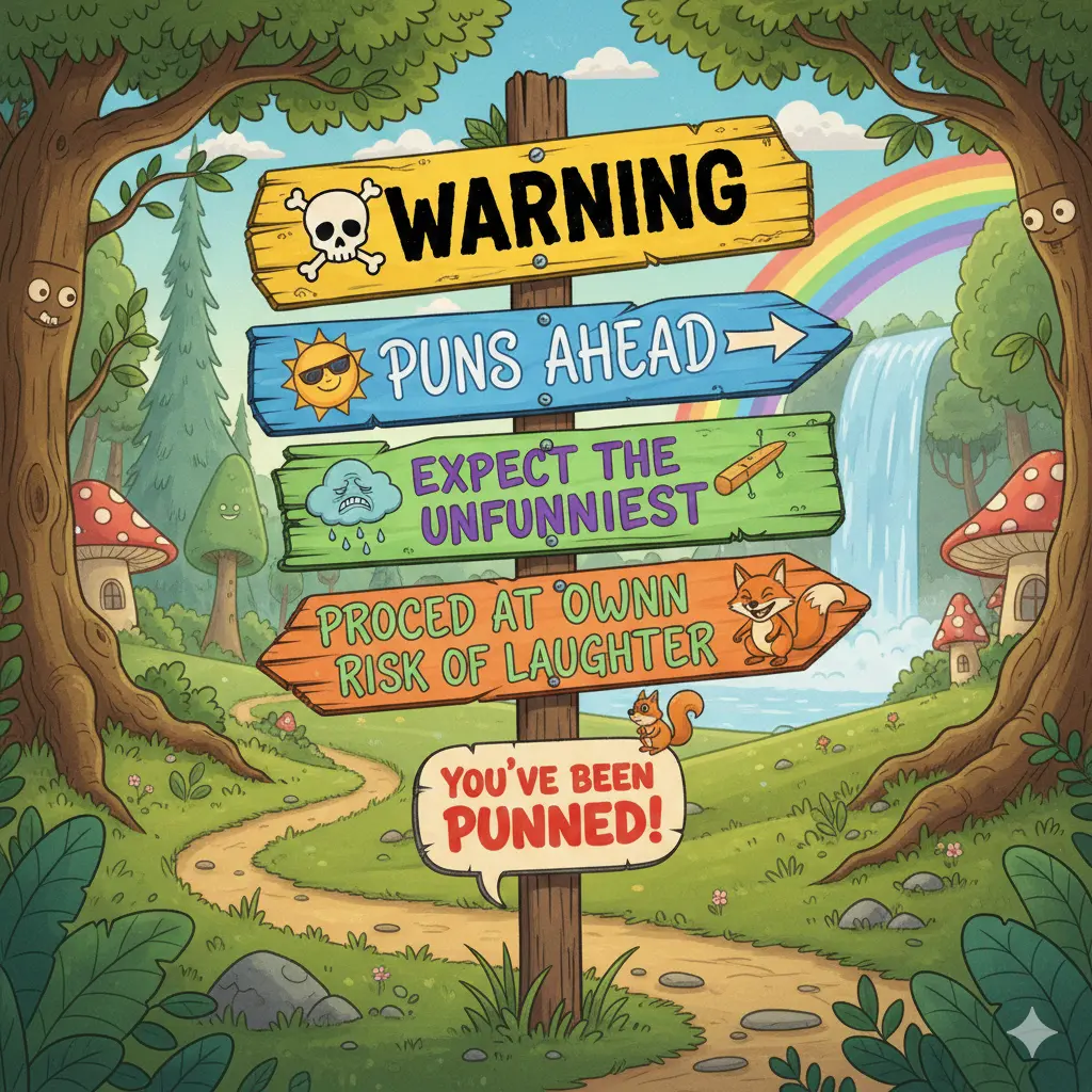 Warning Puns Funny Signs