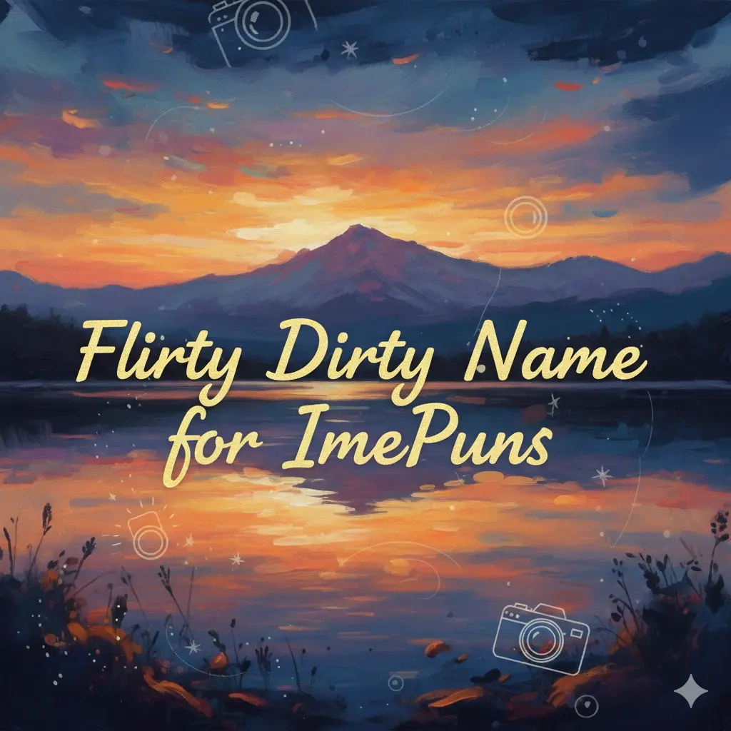 Flirty Dirty Name Puns 