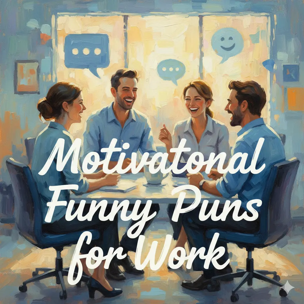  Motivational Funny Puns for Work 