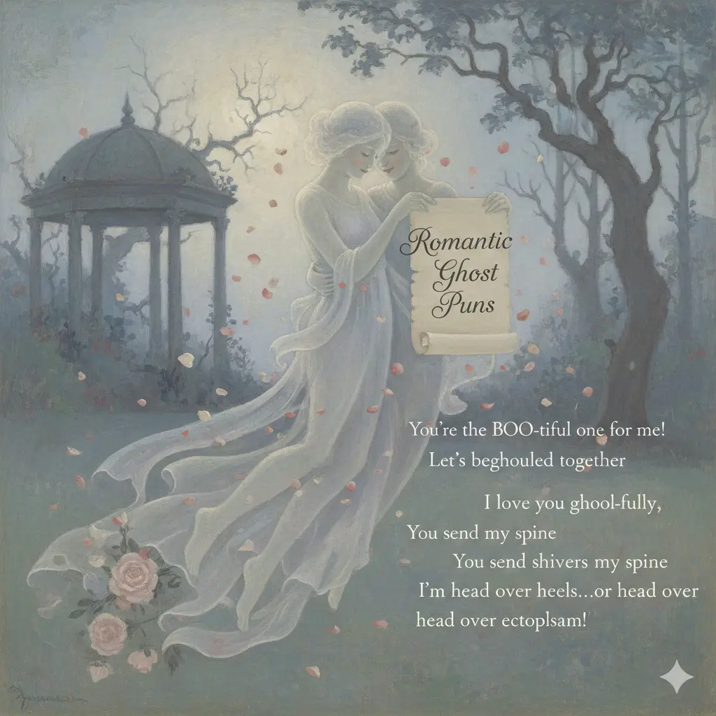 Romantic Ghost Puns