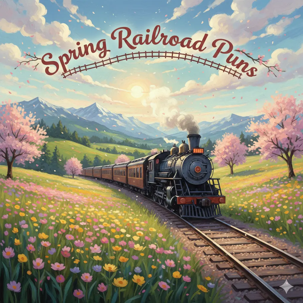 Spring Railroad Puns
