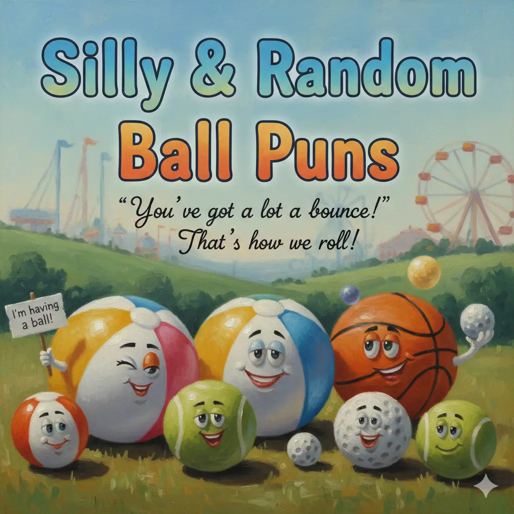 Silly & Random Ball Puns 