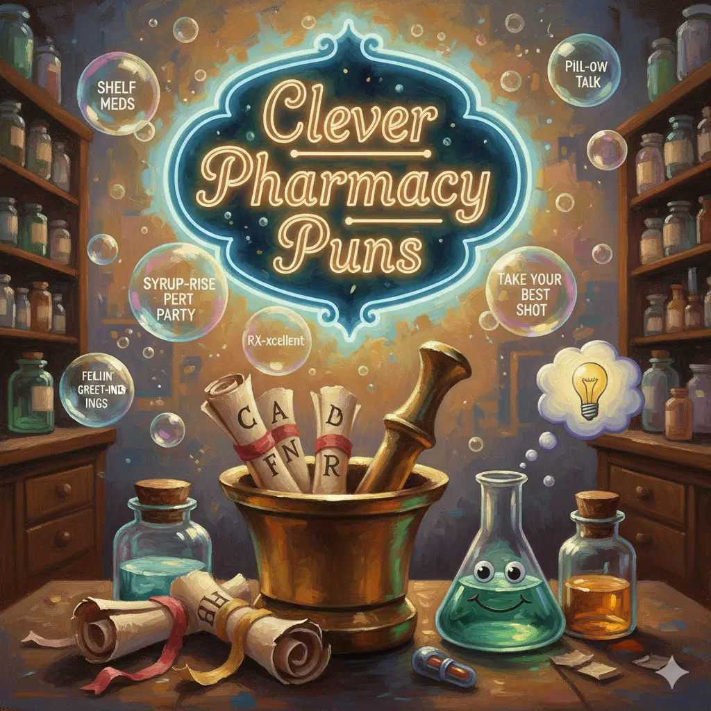 Clever Pharmacy Puns 
