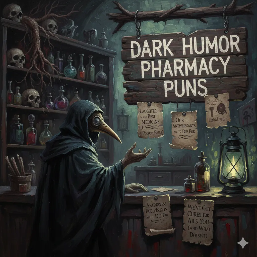 Dark Humor Pharmacy Puns 