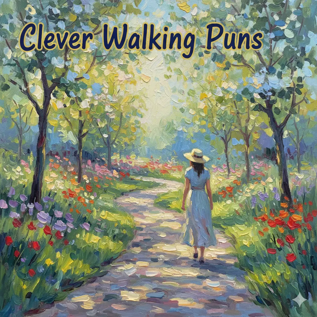 Clever Walking Puns