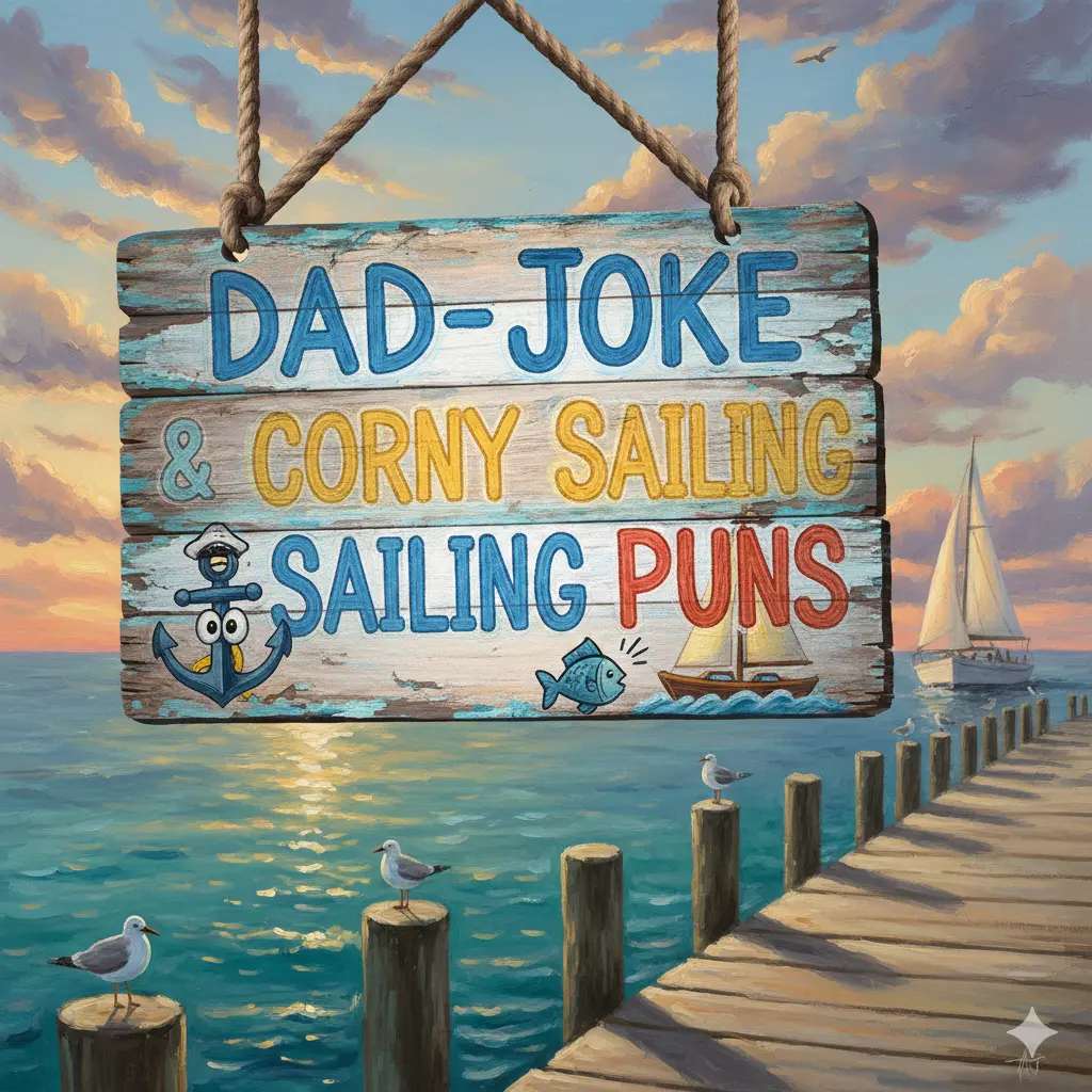 Dad-Joke & Corny Sailing Puns