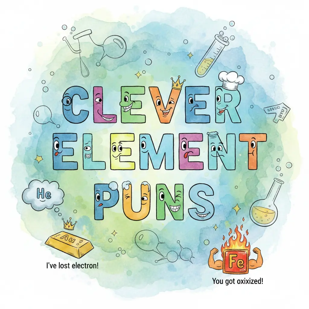 Clever Element Puns