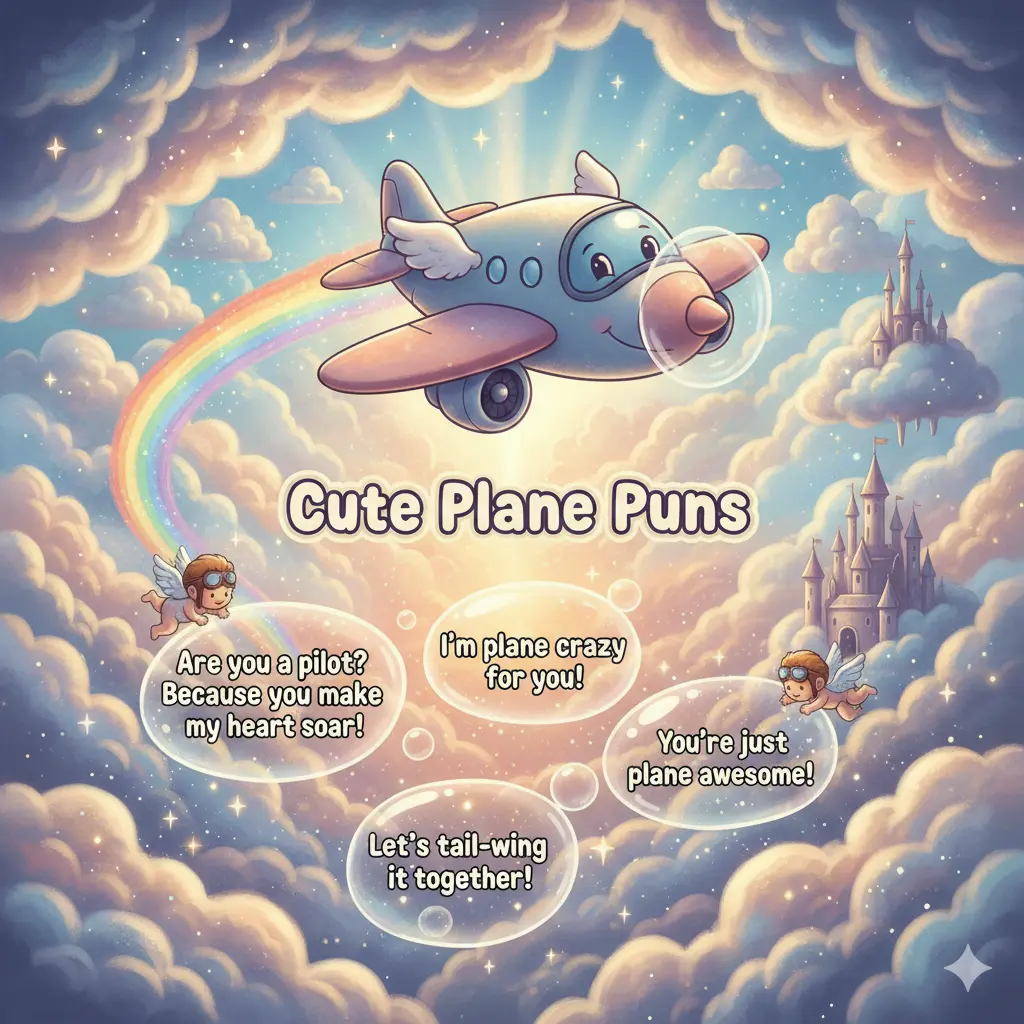 Cute Plane Puns