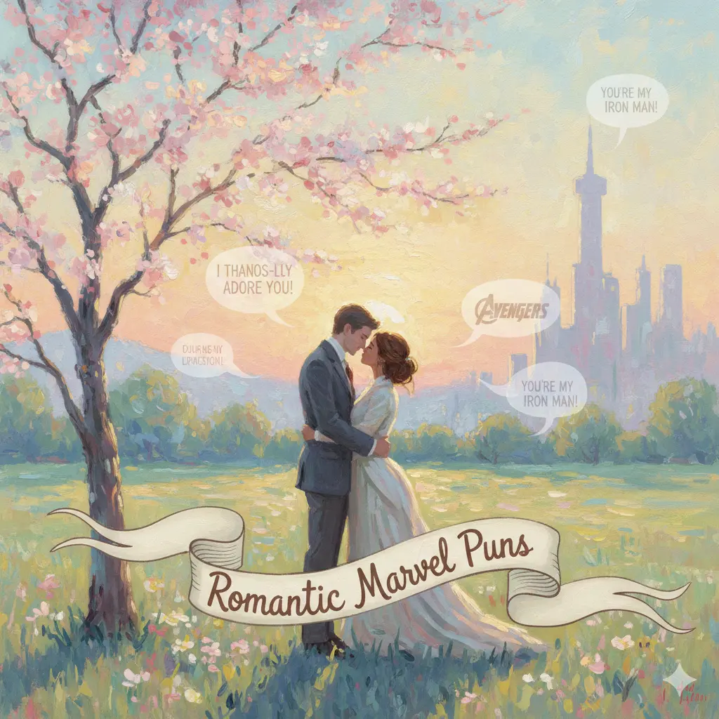 Romantic Marvel Puns