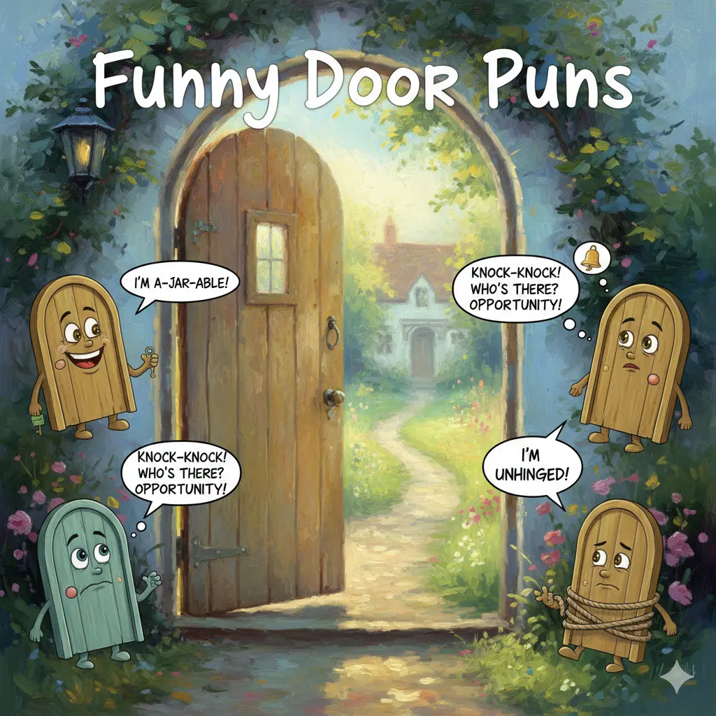 Funny Door Puns