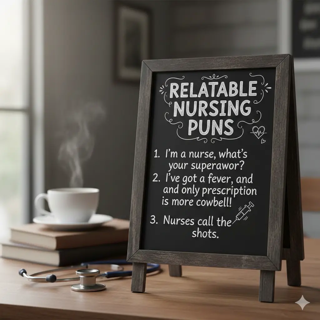 Relatable Nursing Puns