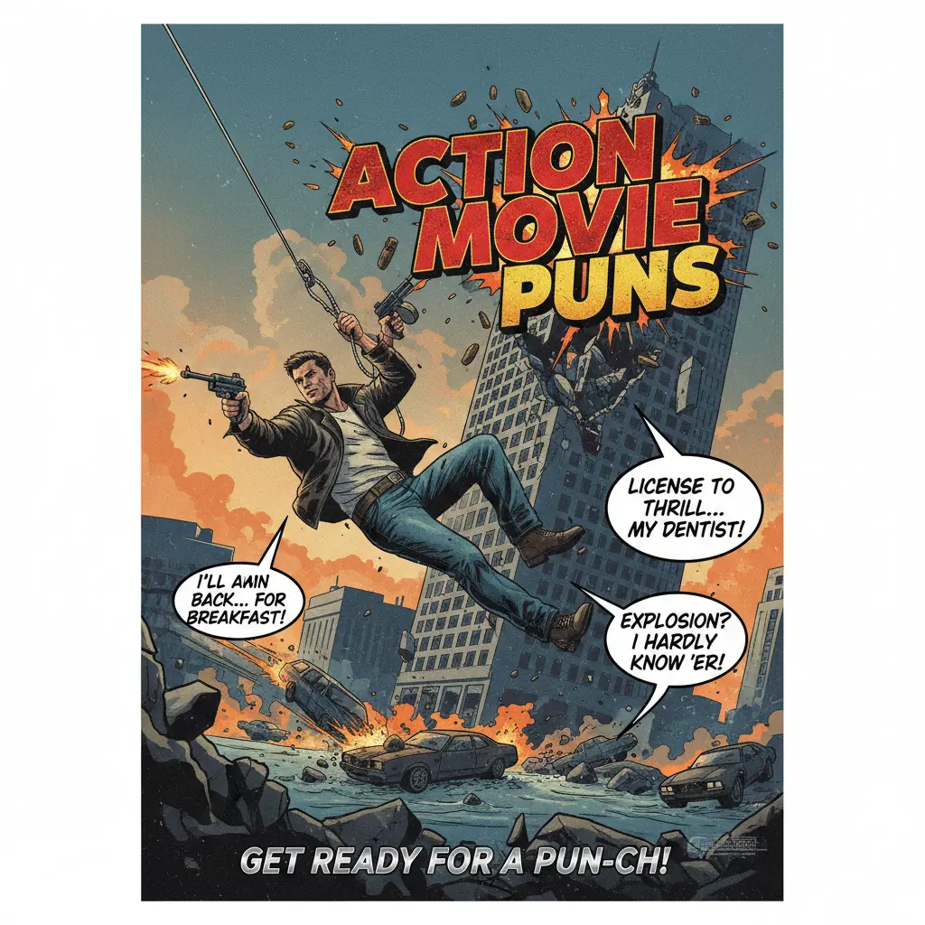 Action Movie Puns 