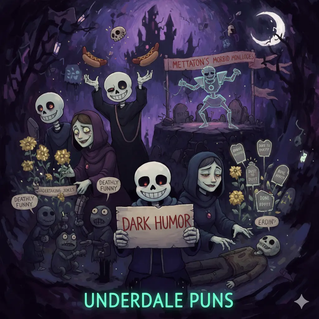 Dark Humor Undertale Puns