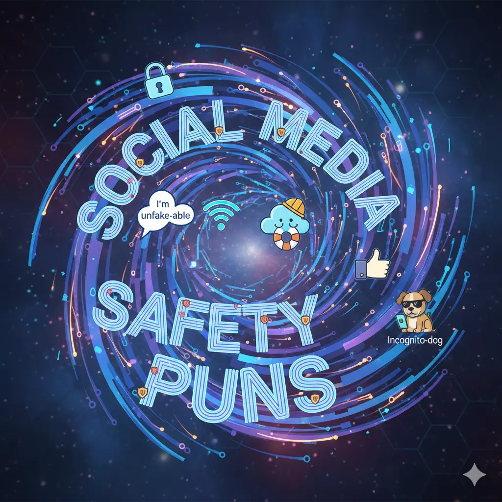 Social Media Safety Puns