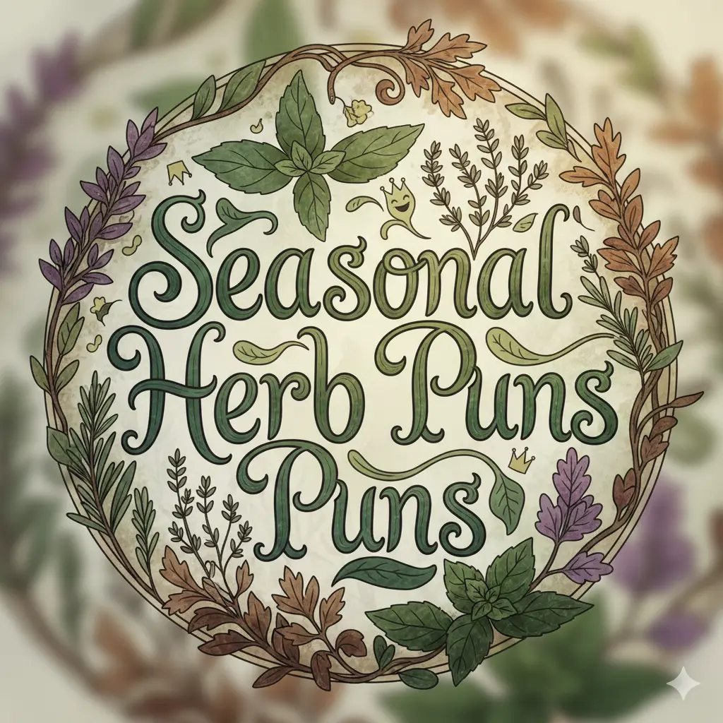 Seasonal Herb Puns