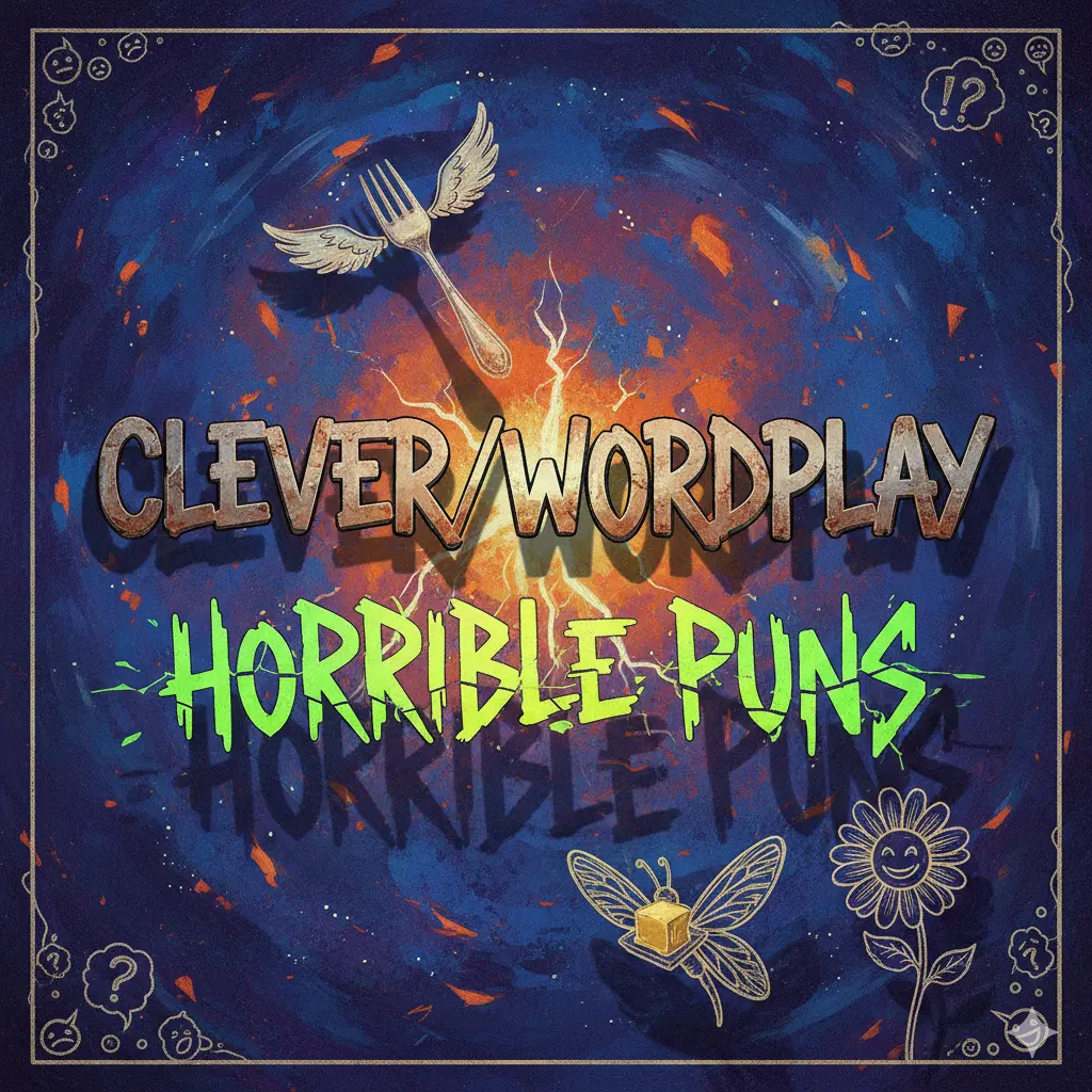 Clever/Wordplay Horrible Puns