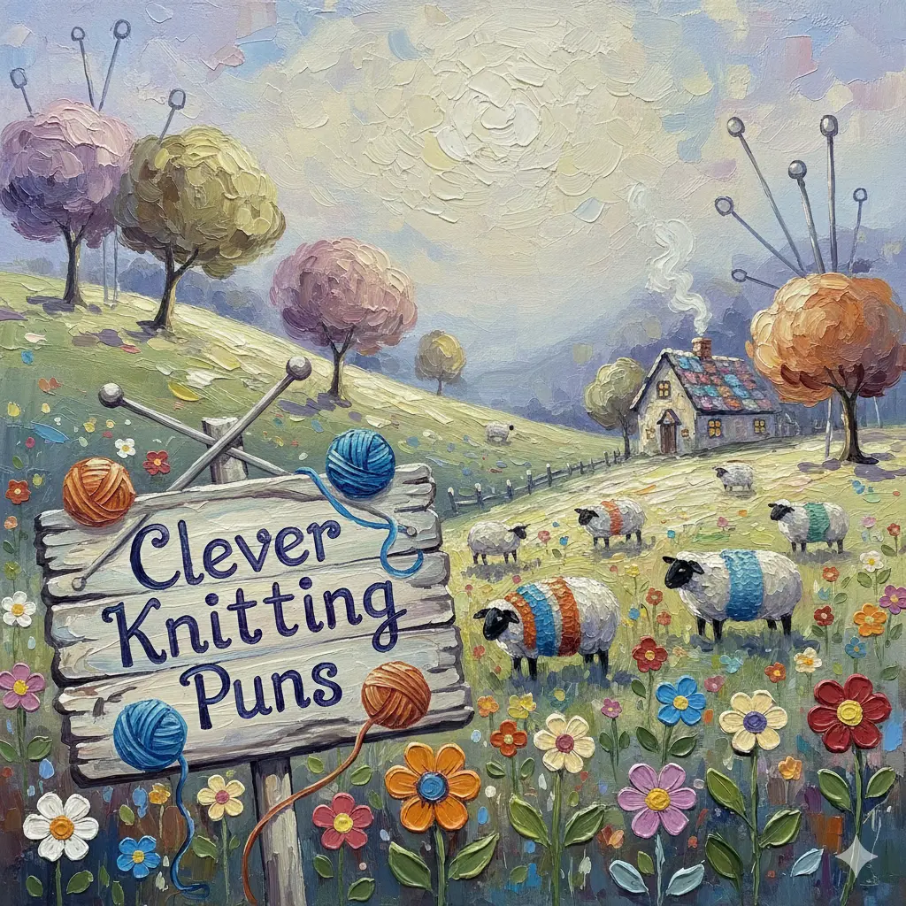 Clever Knitting Puns
