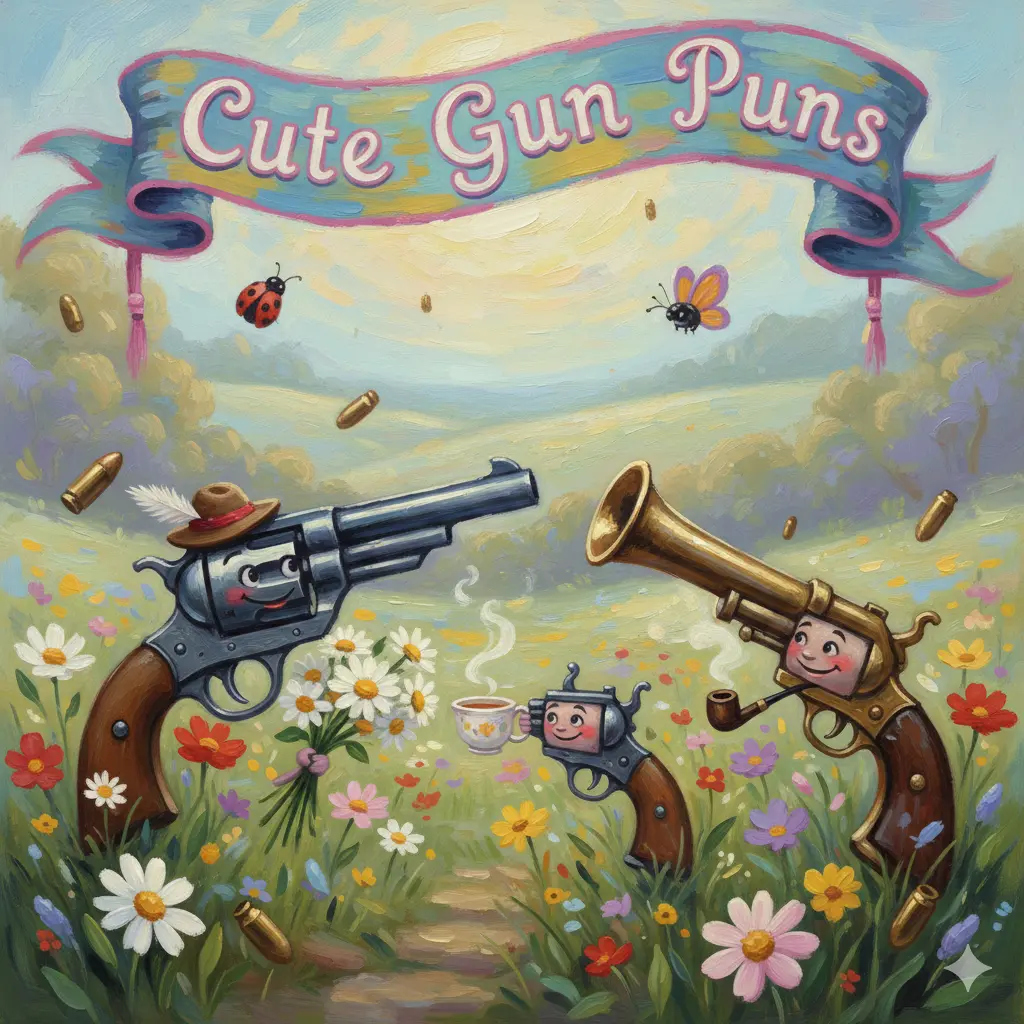 Cute Gun Puns