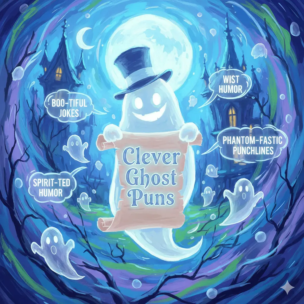 Clever Ghost Puns