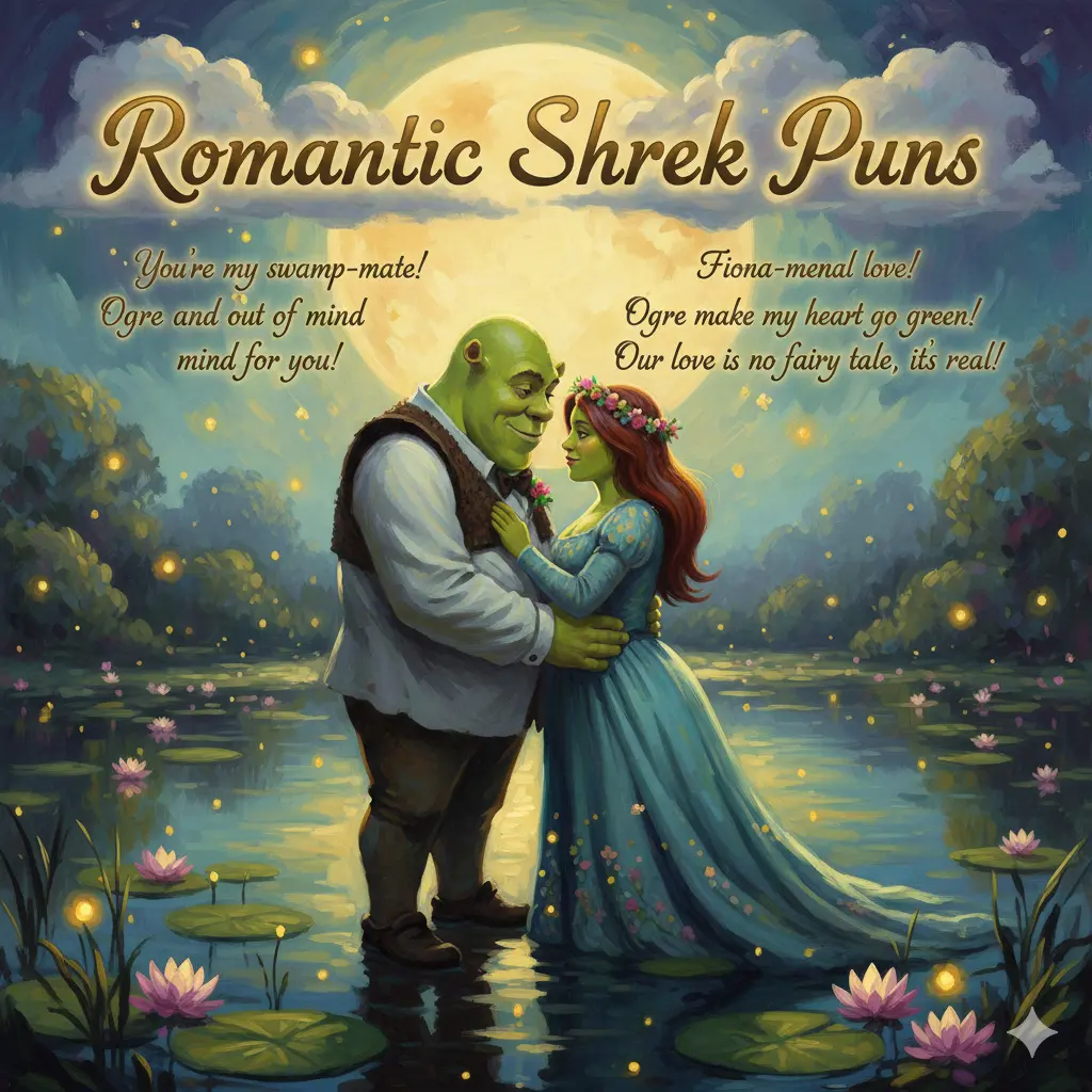 Romantic Shrek Puns