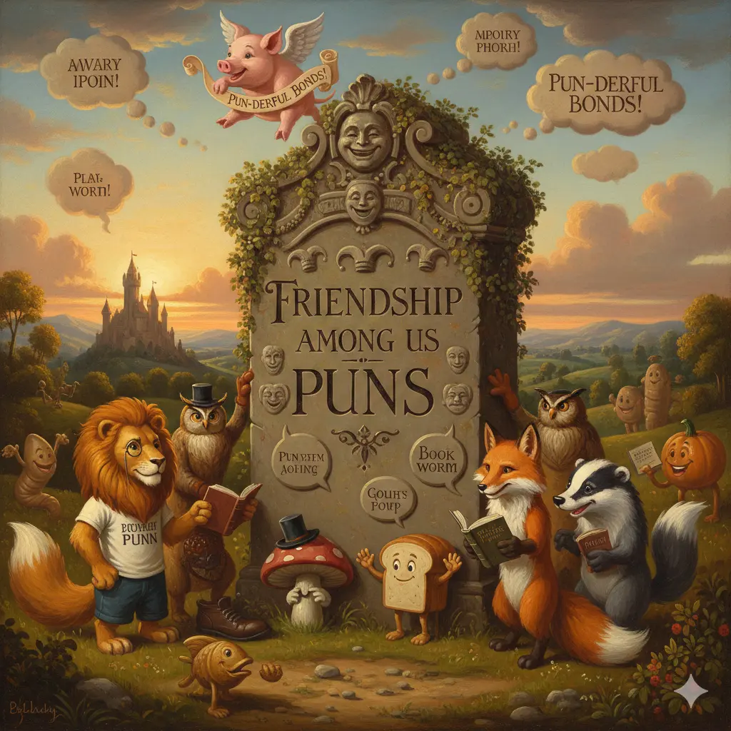 Friendship Among Us Puns