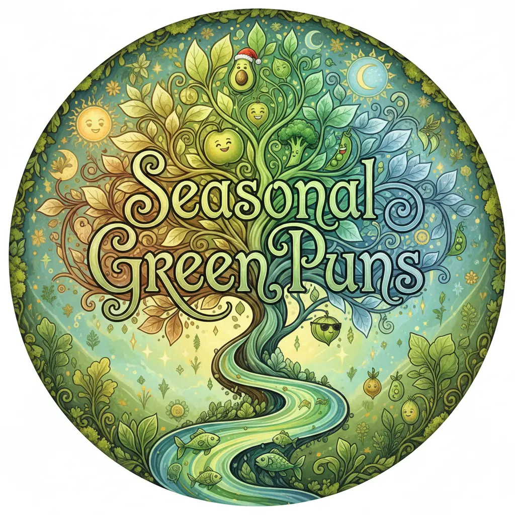 Seasonal Green Puns