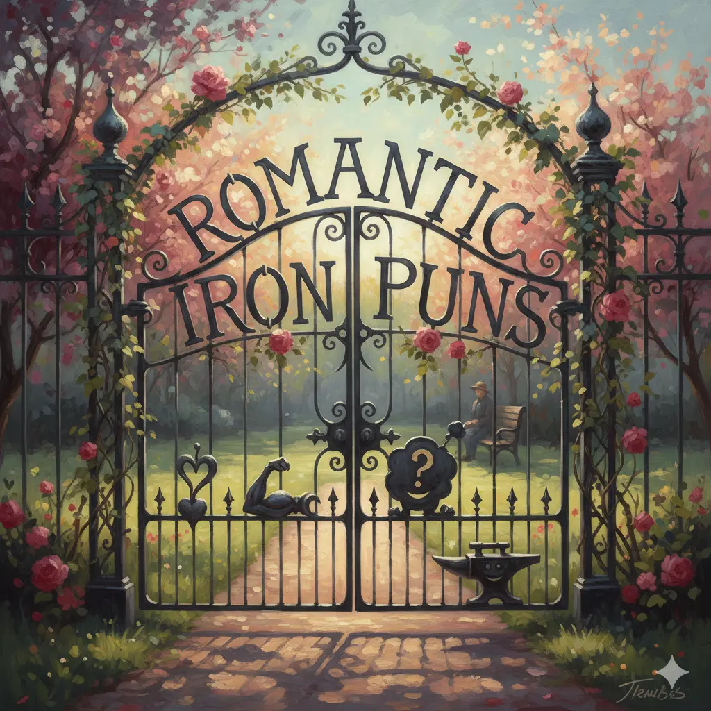 Romantic Iron Puns 