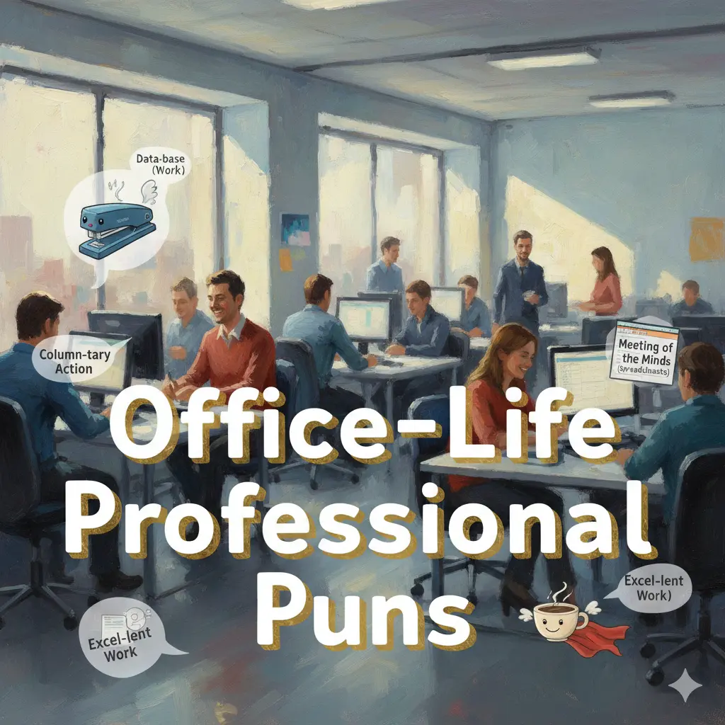 Office-Life Professional Puns 