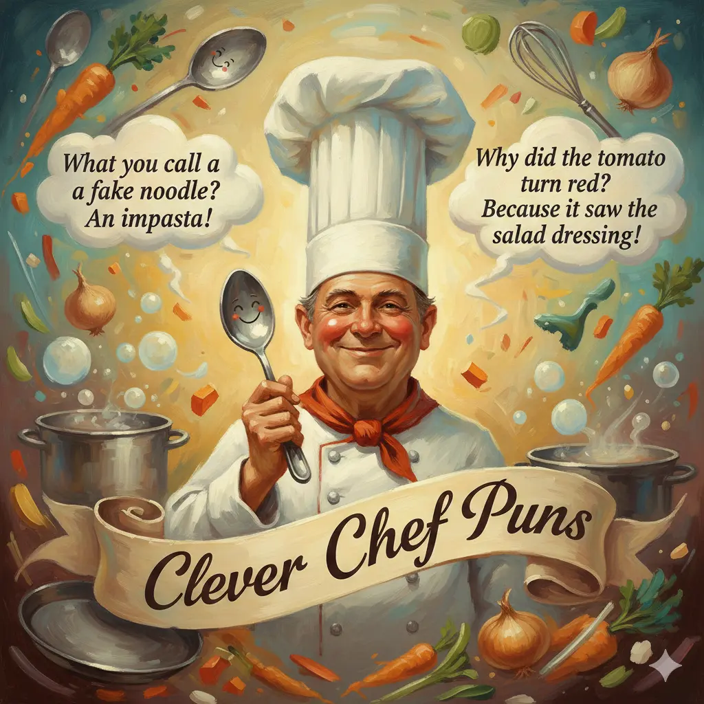 Clever Chef Puns