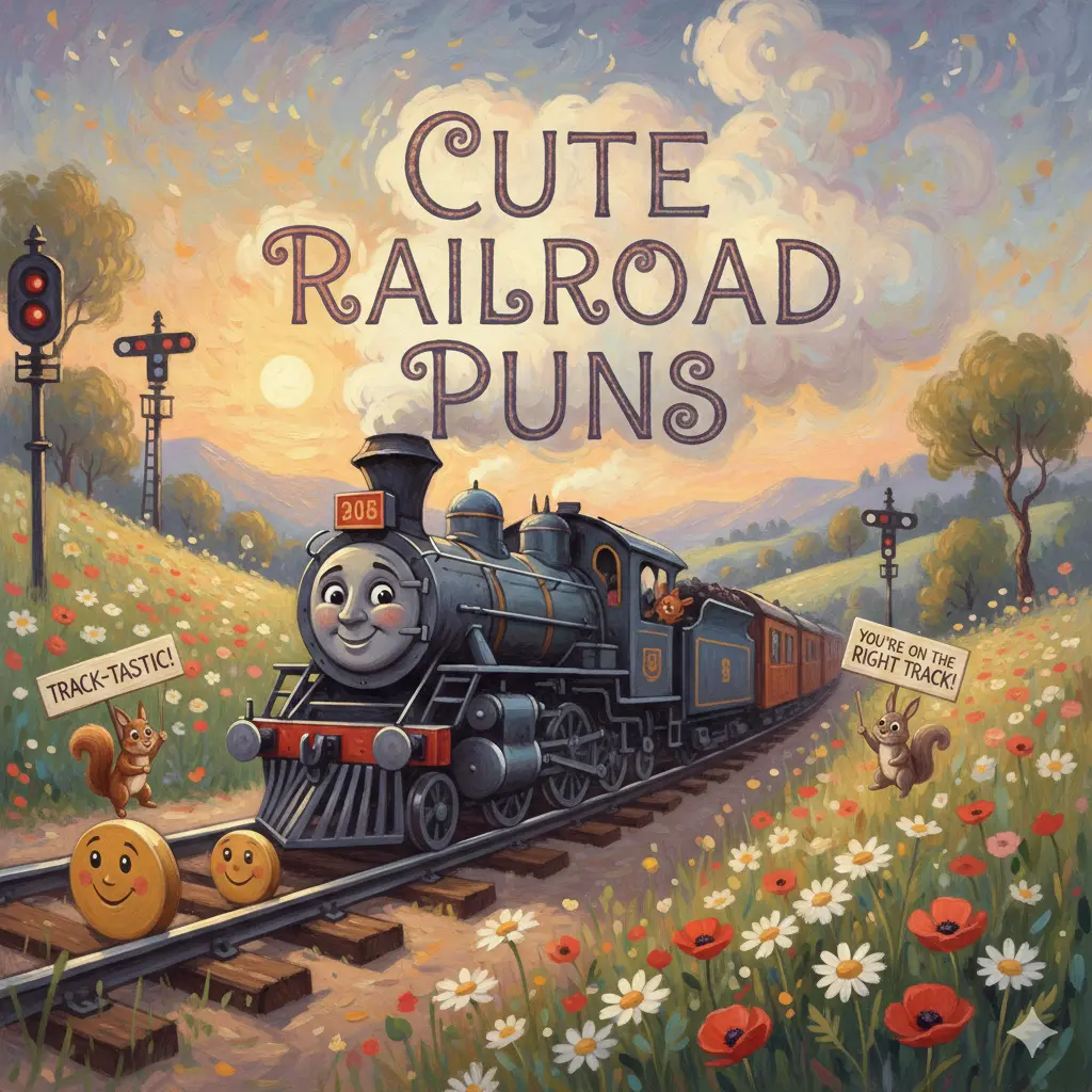 Cute Railroad Puns