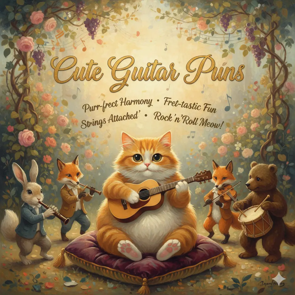 Cute Guitar Puns