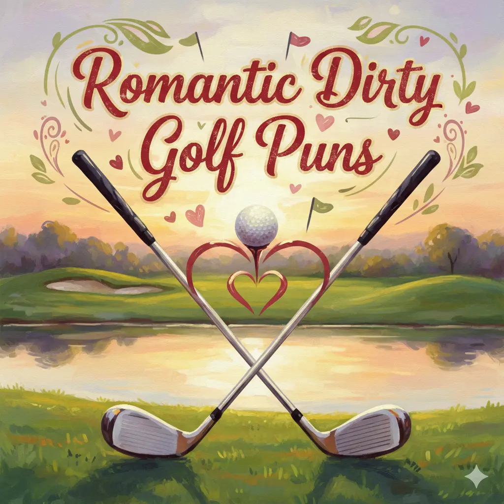  Romantic Dirty Golf Puns 