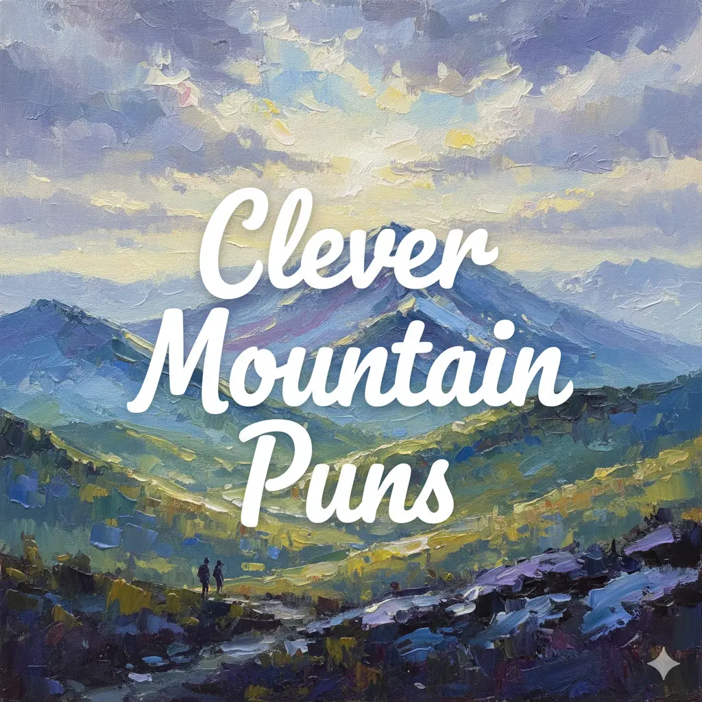 Clever Mountain Puns