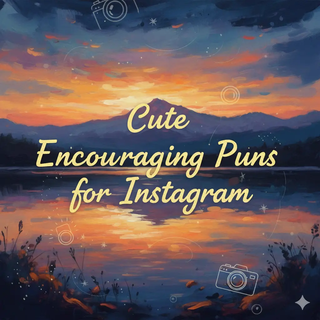 Cute Encouraging Puns