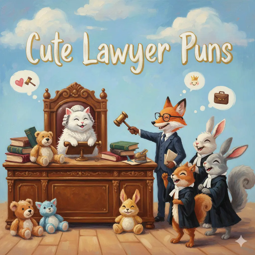 Cute Lawyer Puns 