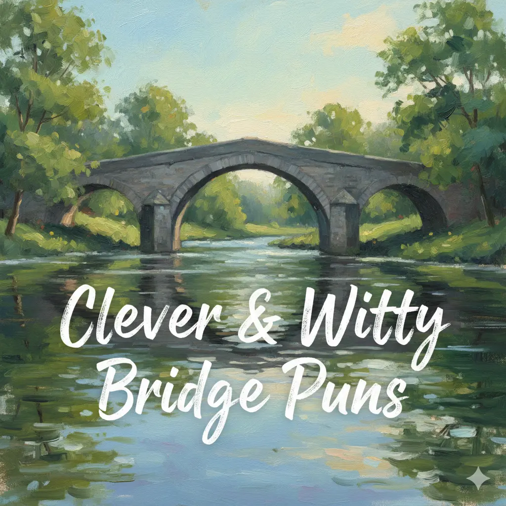 Clever & Witty Bridge Puns