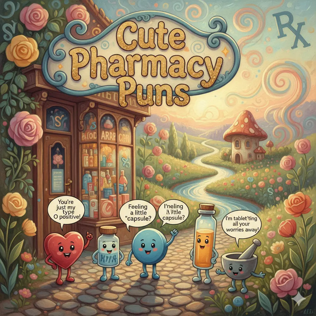 Cute Pharmacy Puns