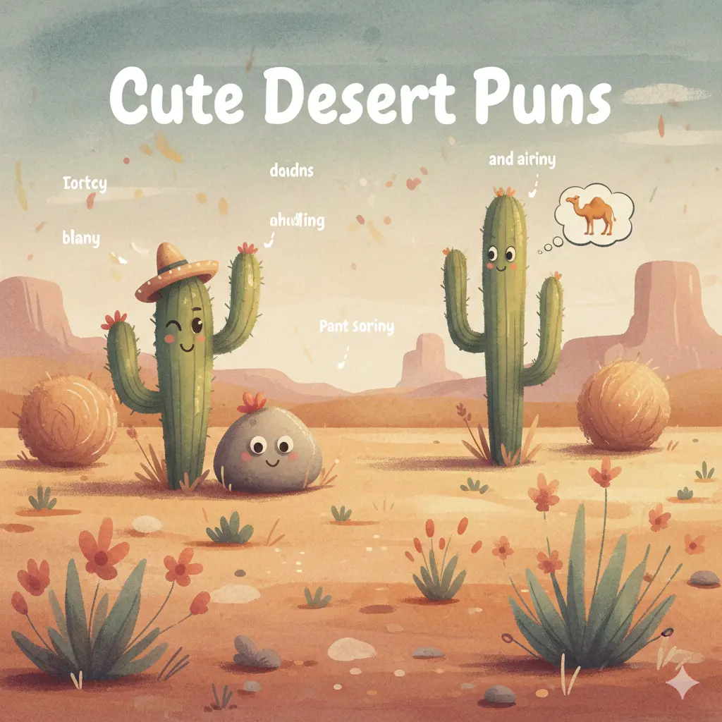 Cute Desert Puns