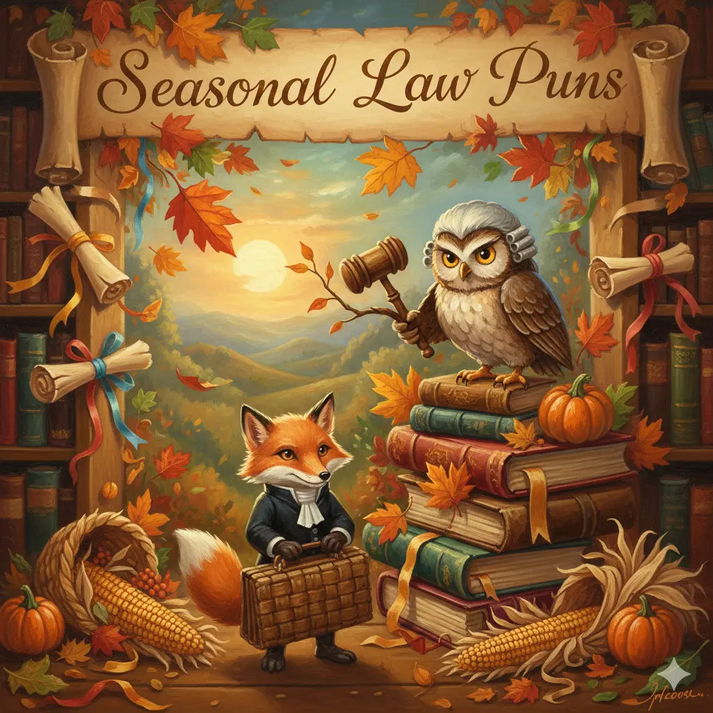 Seasonal Law Puns