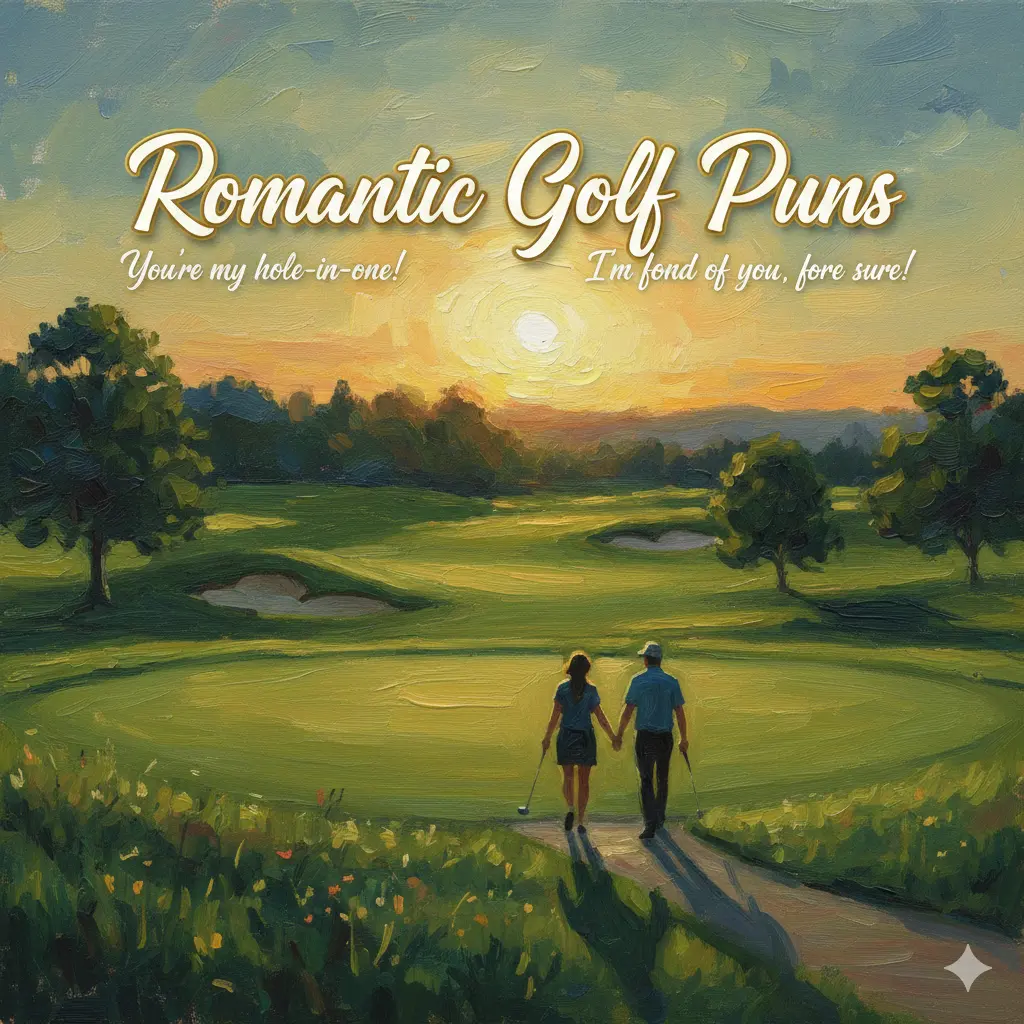 Romantic Golf Puns 