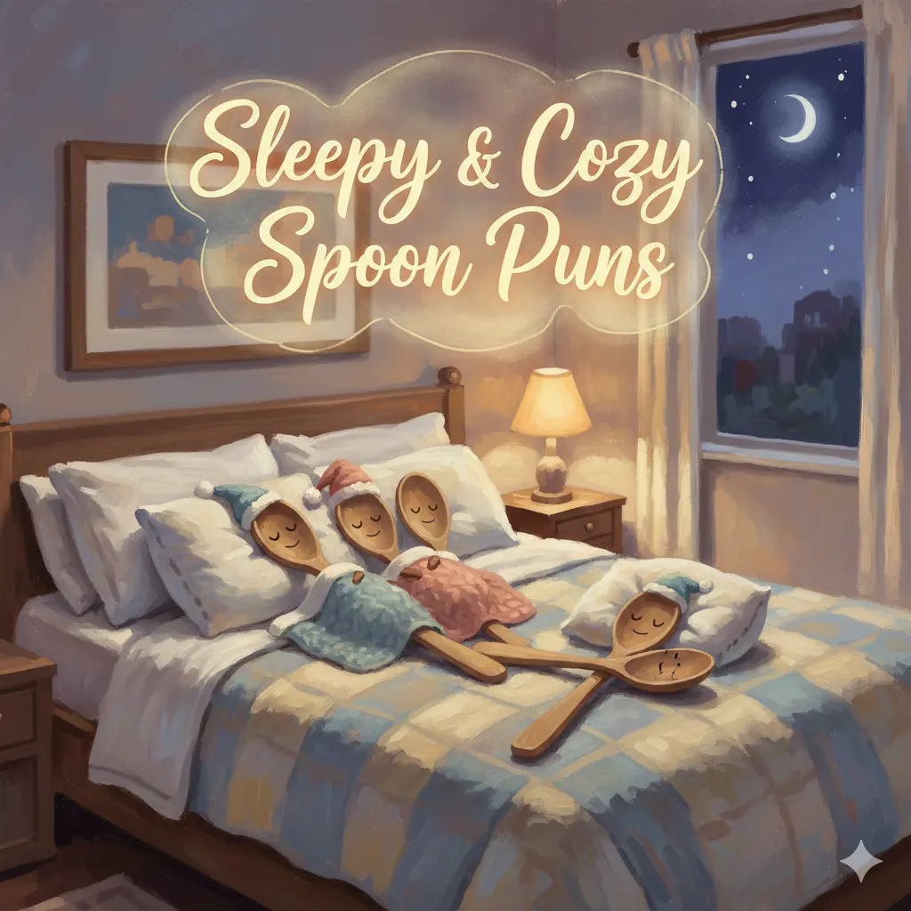  Sleepy & Cozy Spoon Puns