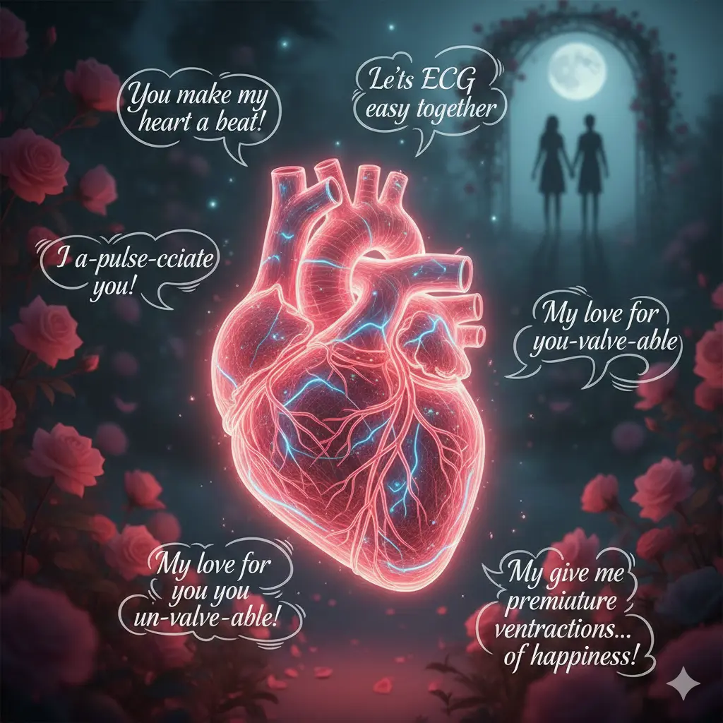 Romantic Cardiology Puns