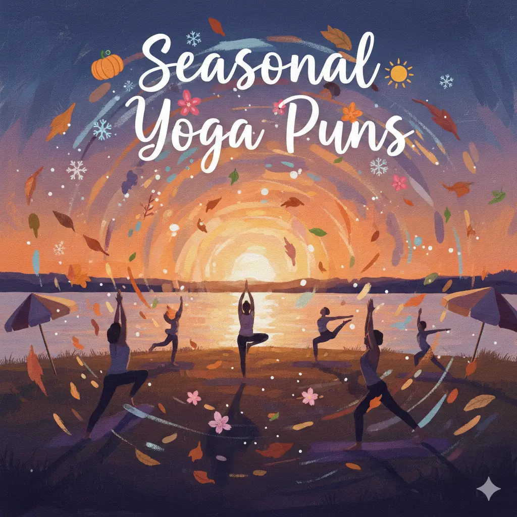 Seasonal Yoga Puns