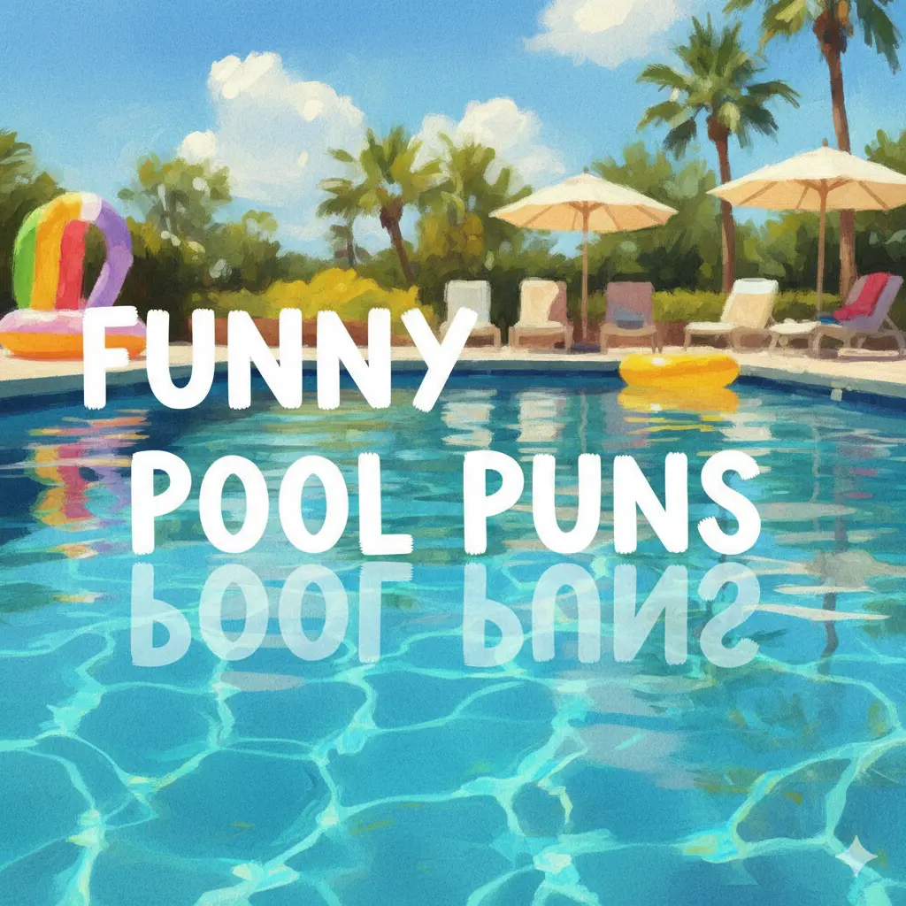 Funny Pool Puns