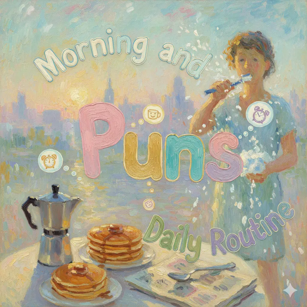 Morning and Daily Routine Puns