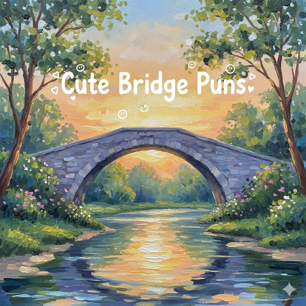 Cute Bridge Puns