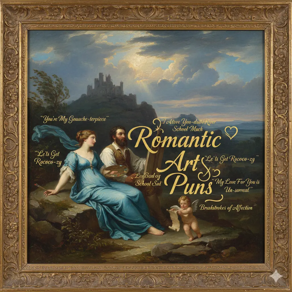 Romantic Art Puns 