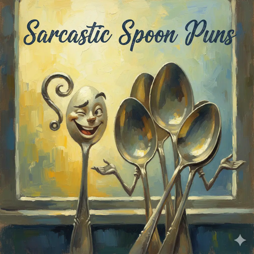 Sarcastic Spoon Puns