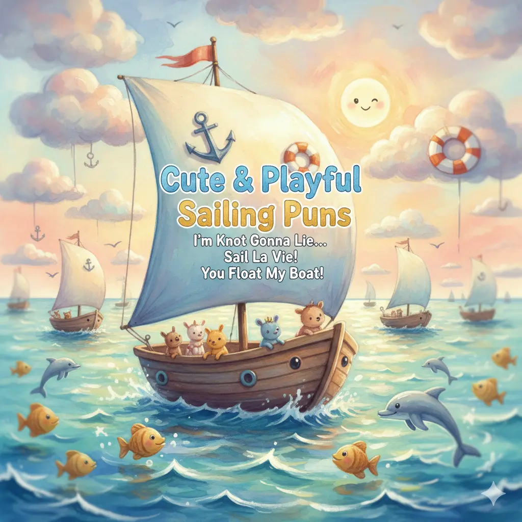 Cute & Playful Sailing Puns